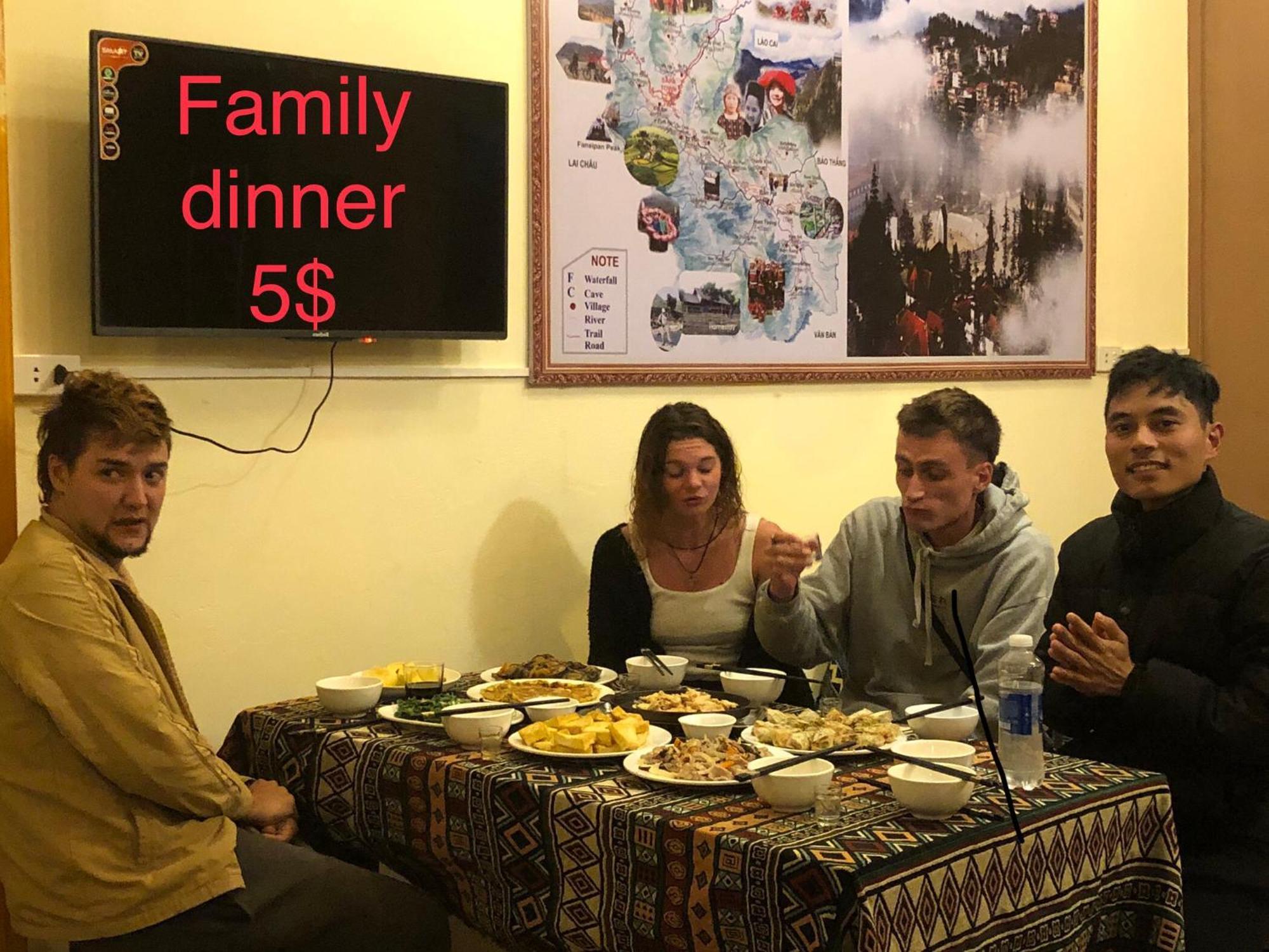 Nini Homestay Sapa Zewnętrze zdjęcie